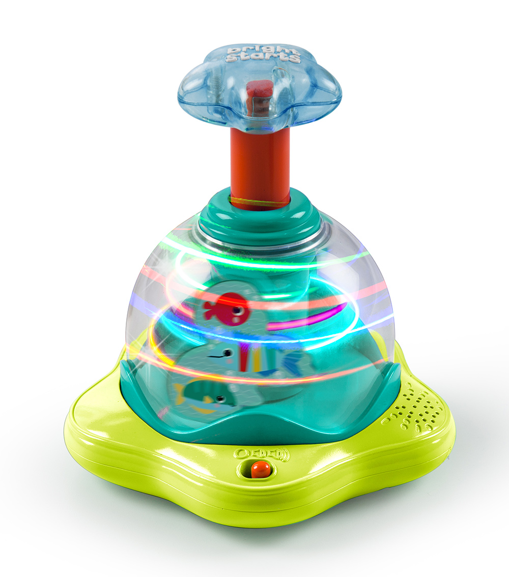 BRIGHT STARTS Llb Press & Glow Spinner Toy