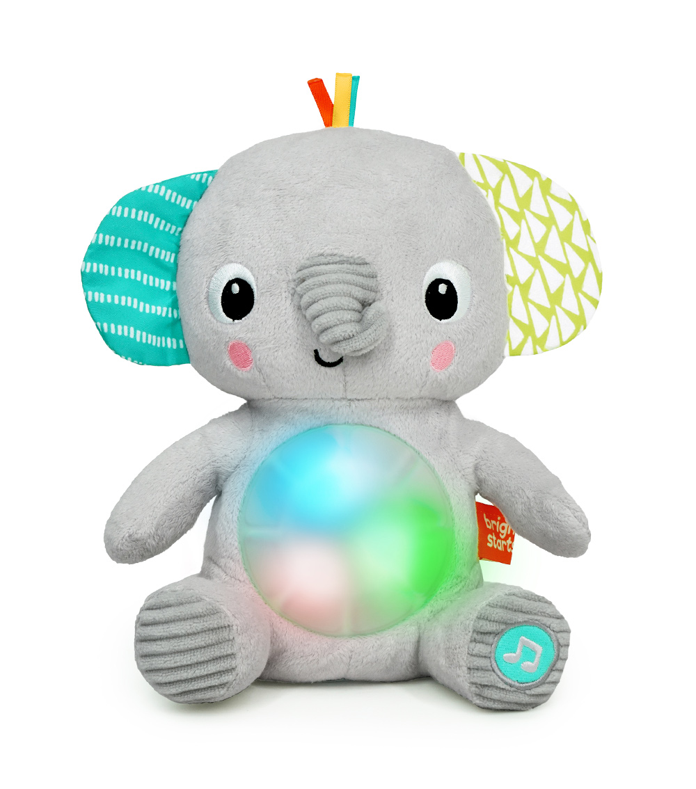BRIGHT STARTS Hug-A-Bye Baby Elephant Toy