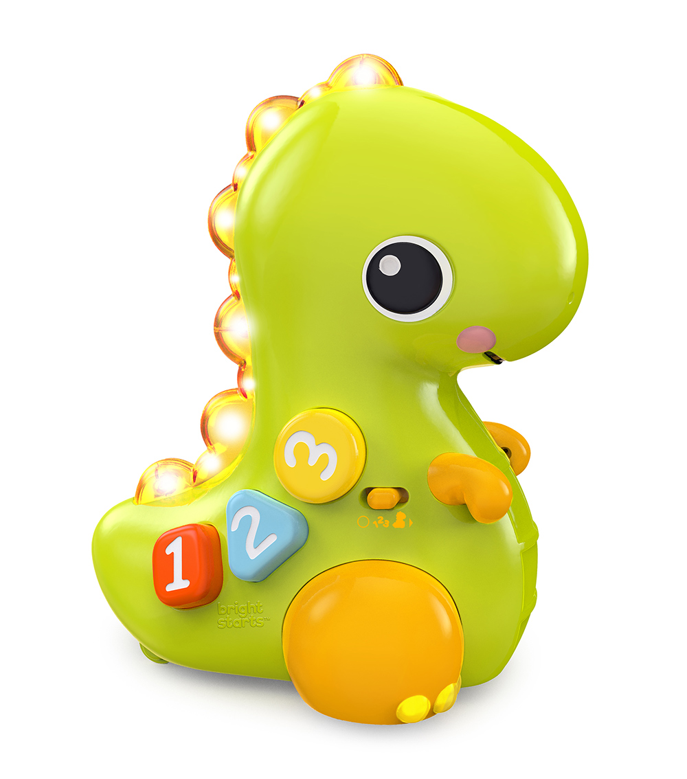 BRIGHT STARTS Go & Glow Dino Toy