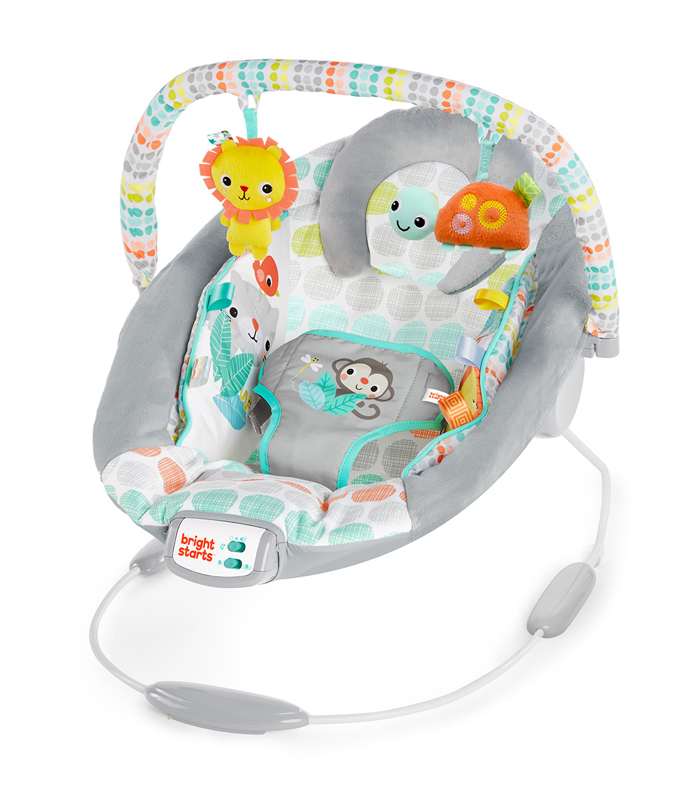 BRIGHT STARTS Cradling Bouncer - Whimsical Wild