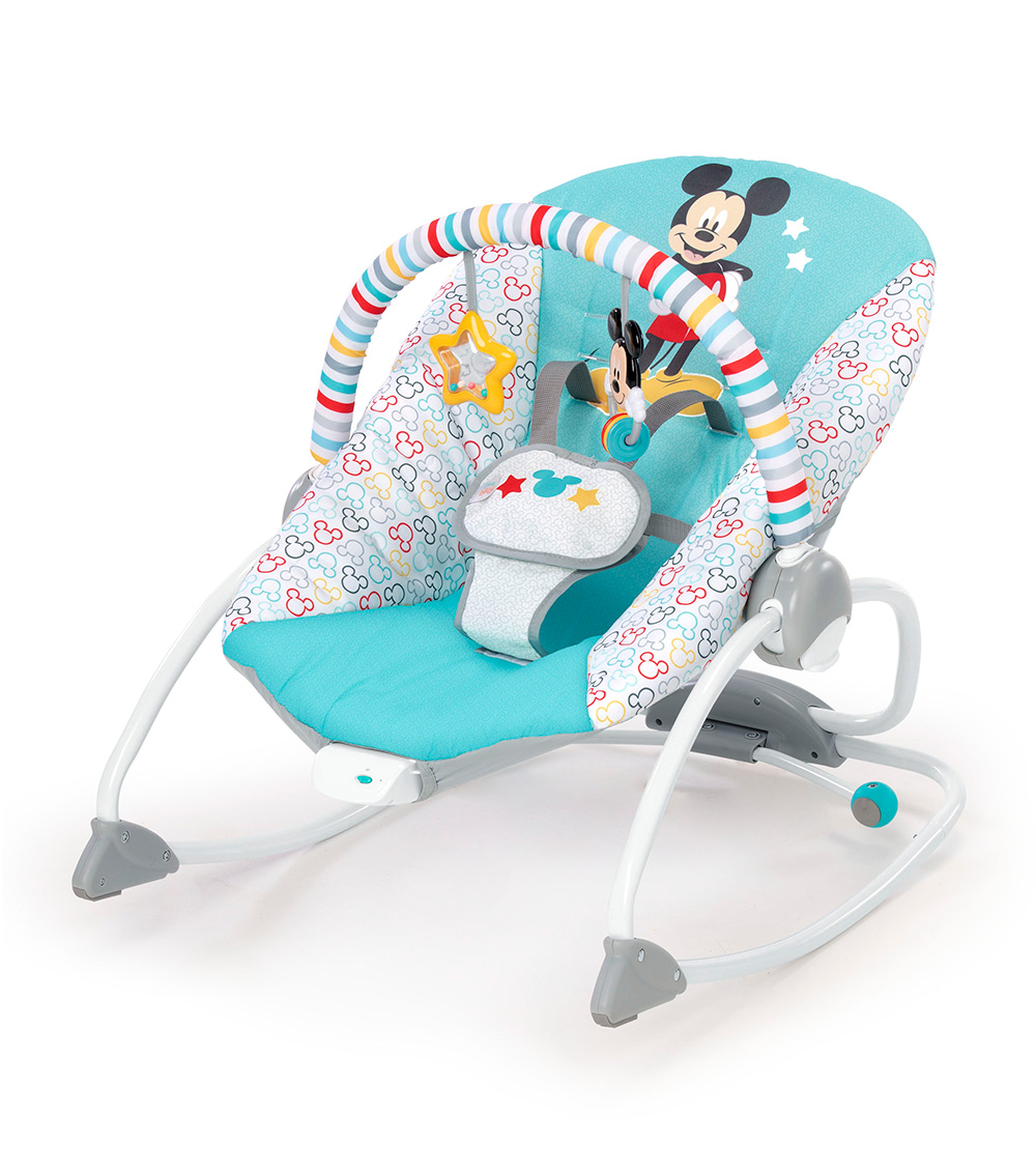BRIGHT STARTS Mickey Mouse Original Bestiet Rocker