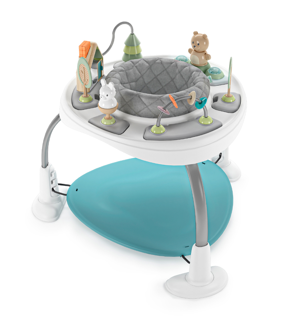 INGENUITY Spring & Sprout 2In1 Activity Jumper & Table First Toy