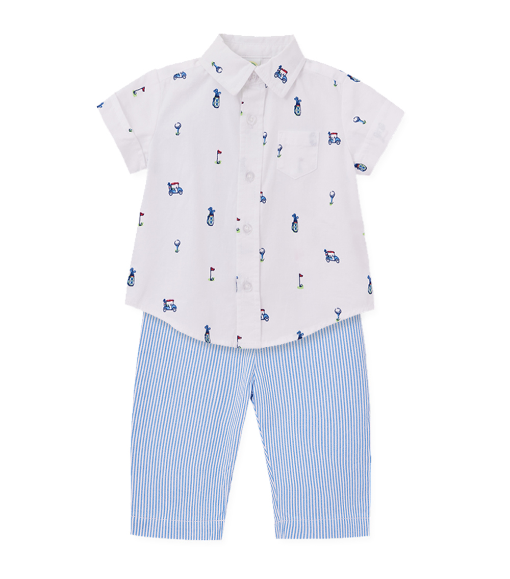 LITTLE ME Golf Pant Set