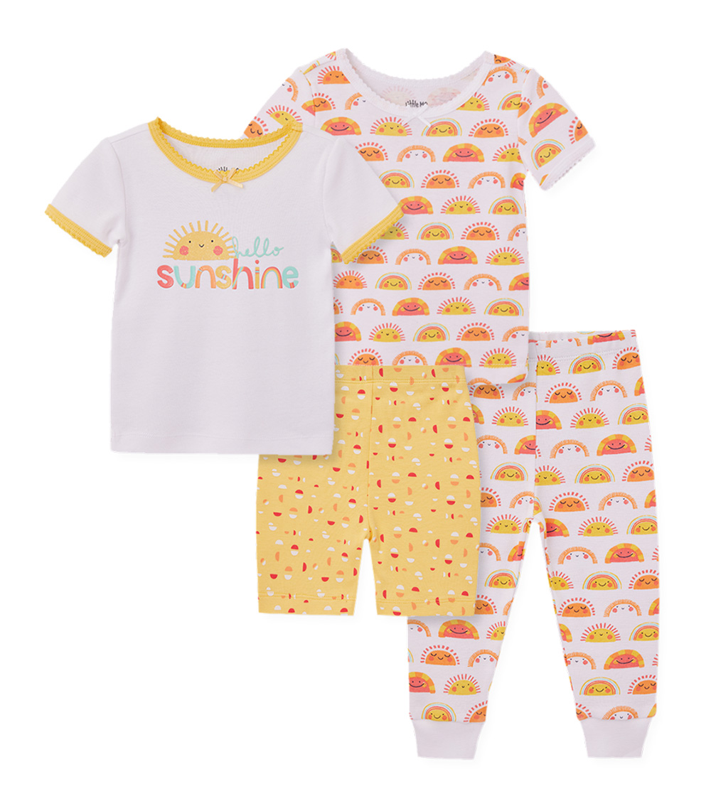 LITTLE ME Sunshine 4Pc PJs