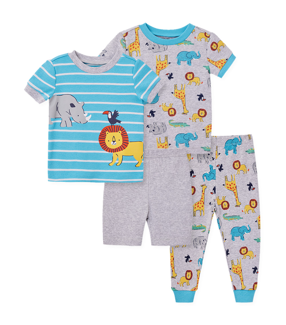 LITTLE ME Safari 4Pc PJs