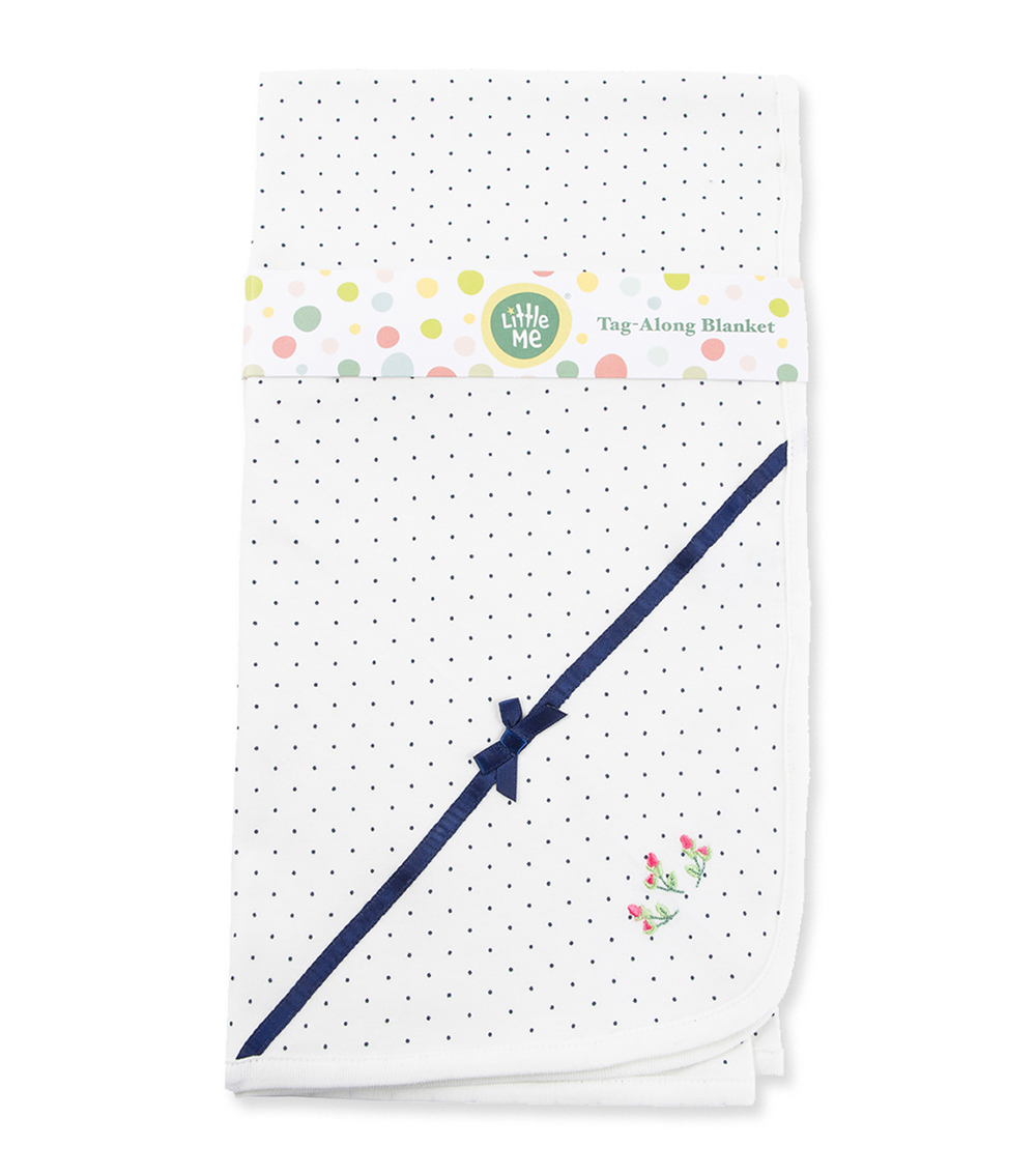 LITTLE ME Rosebud Blanket