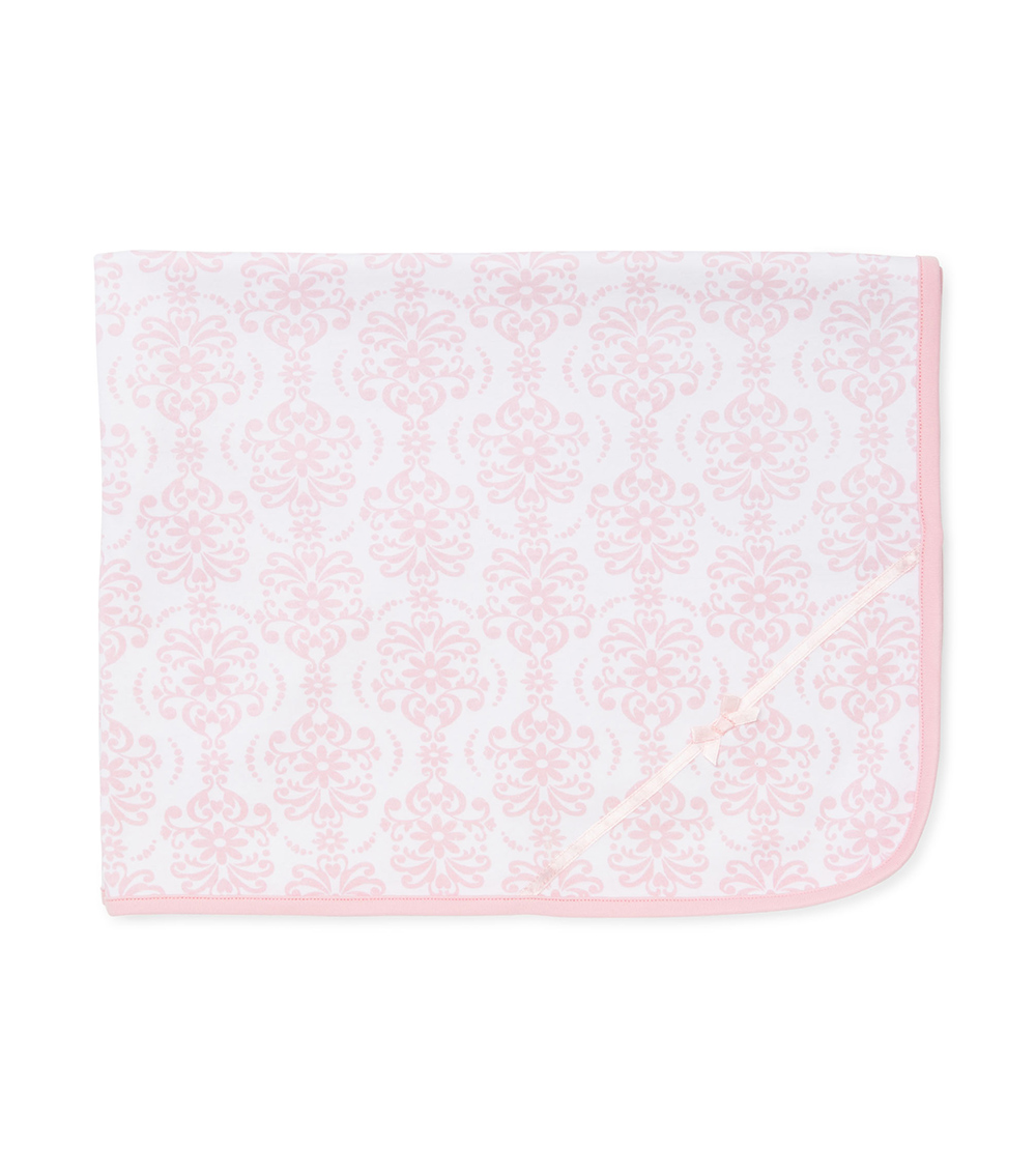 LITTLE ME Damask Scroll Blanket