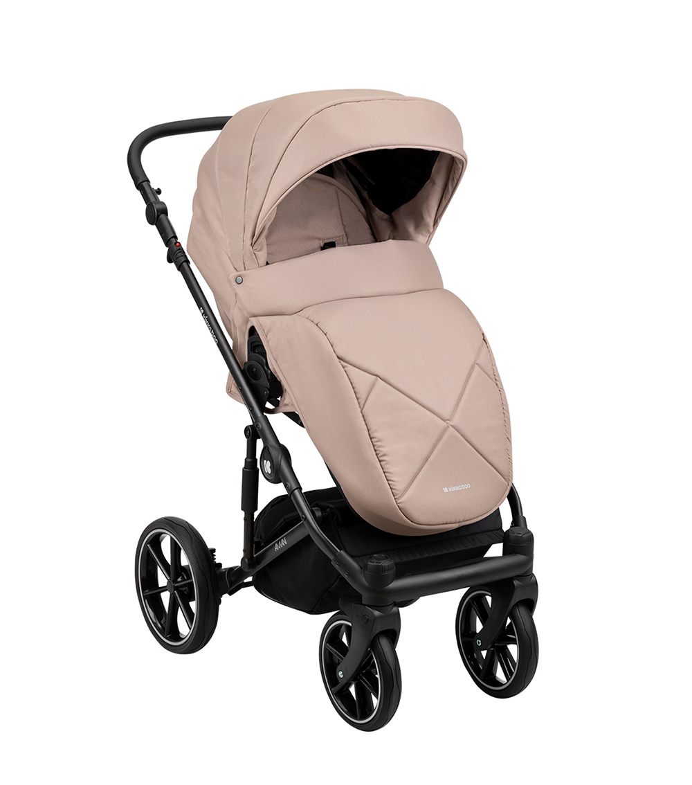 KIKKABOO Stroller 2In1 With Hard Carrycot Amani - Beige