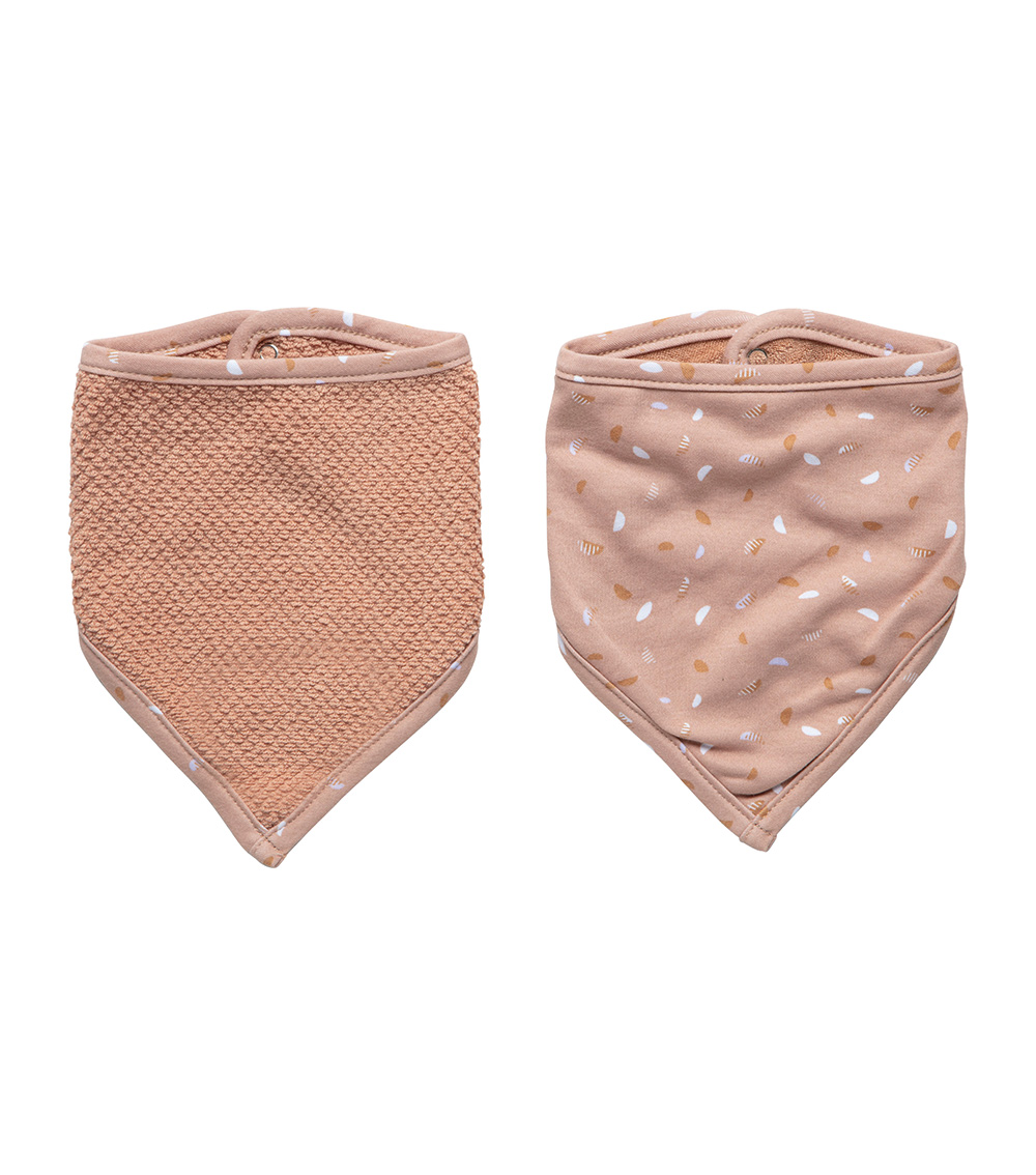 LUMA Bandana Bib 2 Pieces - Half Moon