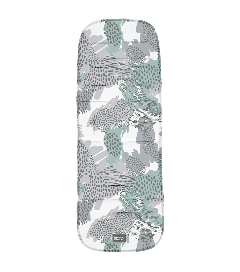 KIKKABOO Stroller Liner Memphis - Grey