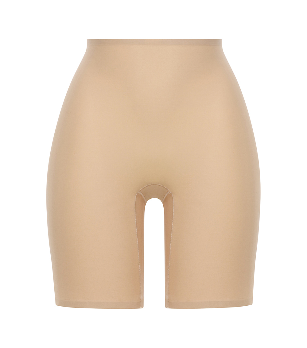 SOFTSTRETCH - MID TIGH SHORT (NUDE)