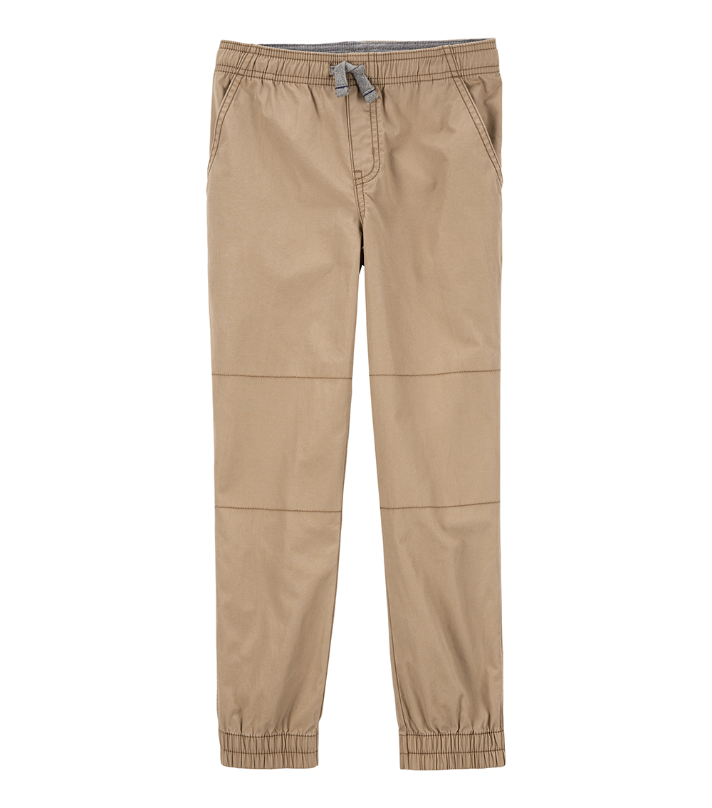 Carter's Kid Pull-On Poplin Lined Pants