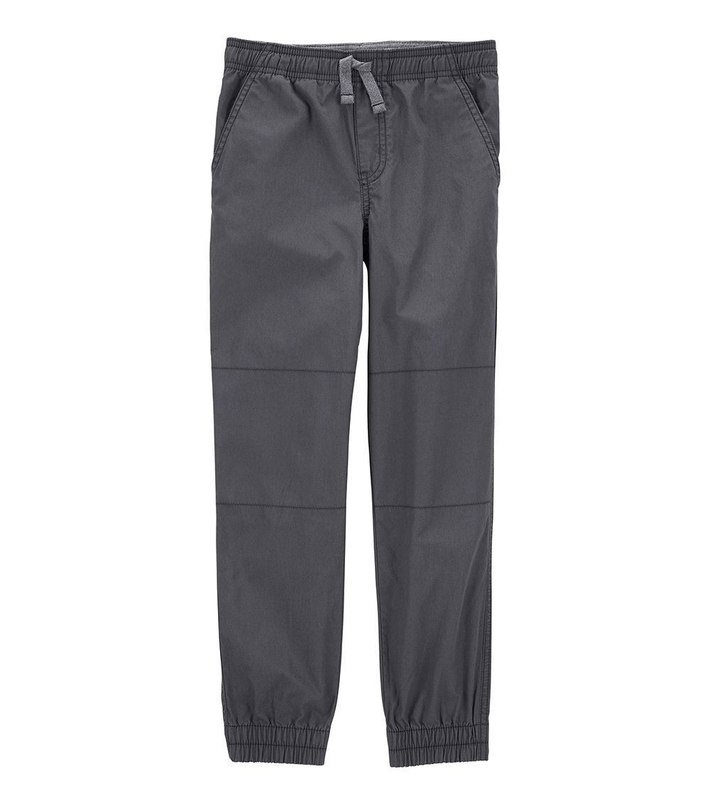 Carter's Kid Pull-On Poplin Lined Pants