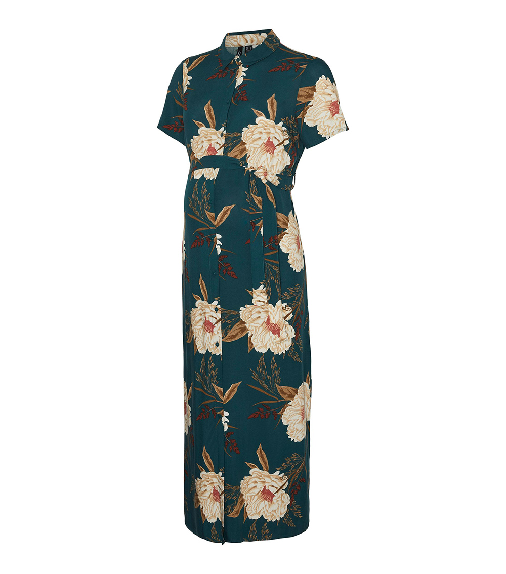 VMMEASY JOY S/S LONG SHIRT DRESS WVN GA