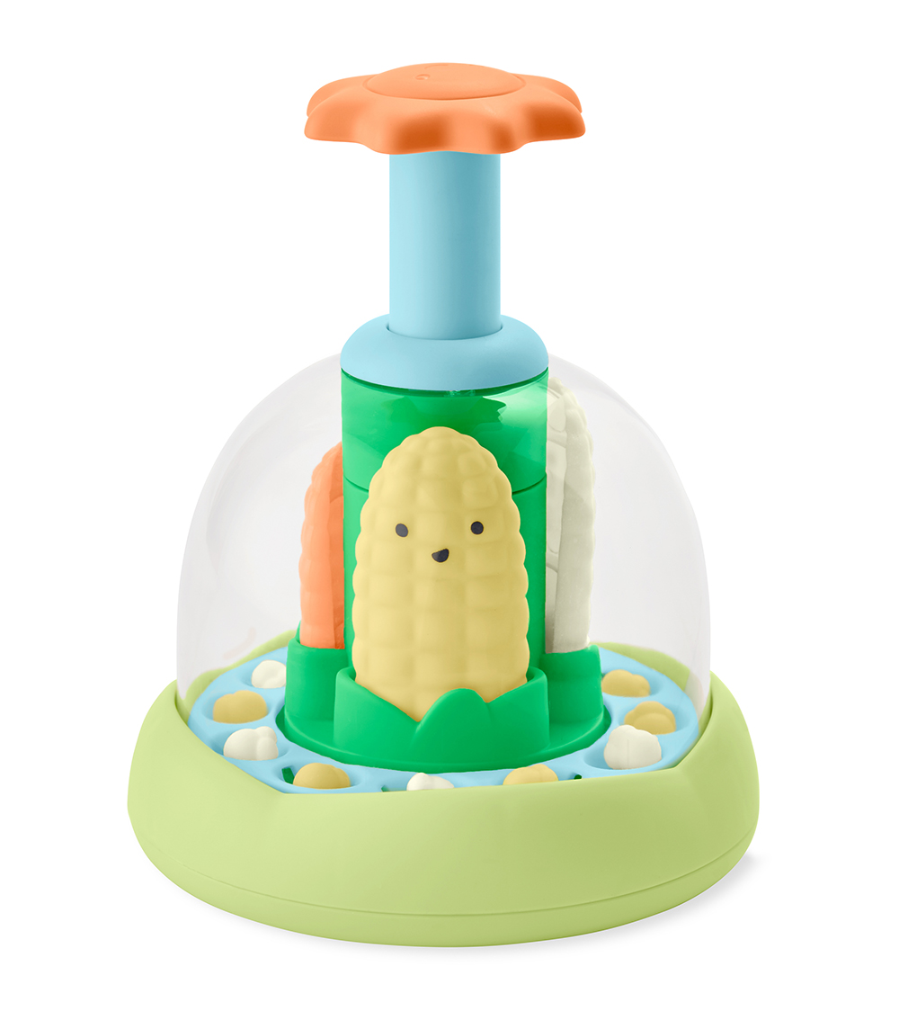 SKIP HOP Farmstand Push & Spin Toy