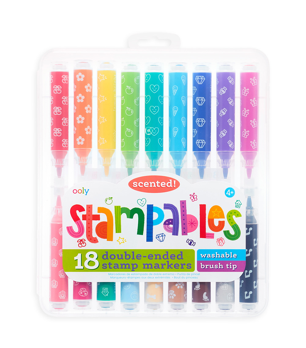 OOLY Stampables Scented Markers (Set Of 18)