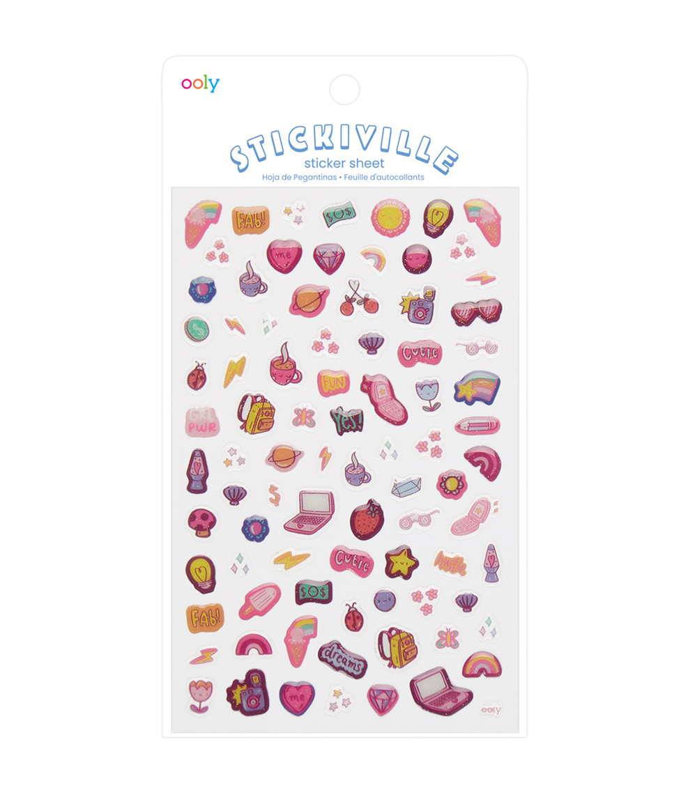OOLY Stickiville Stickers Standard - Grl Boss