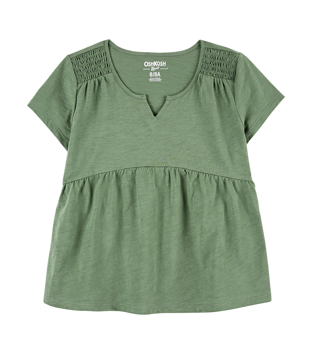 Carter's Smocked Short-Sleeve Blouse