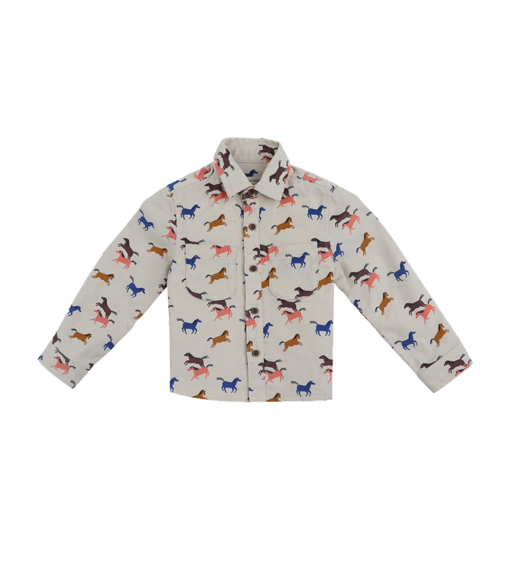 Ginger Snaps Woven Shirt - Horse