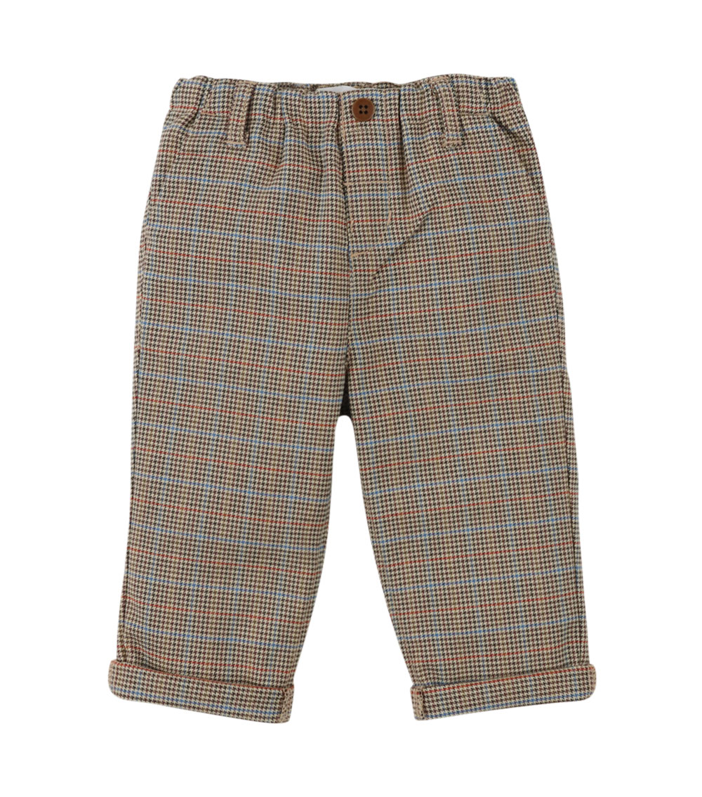 Ginger Snaps Woven Checkered Pants