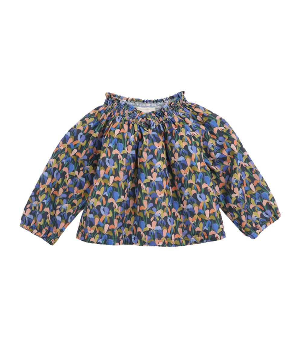Ginger Snaps Woven Floral Blouse