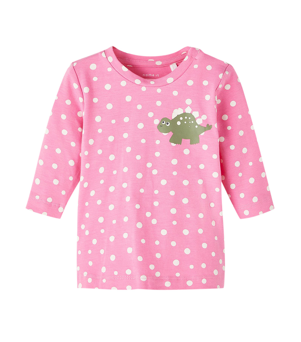 NAME IT BABY Long-Sleeved All Over Print Top