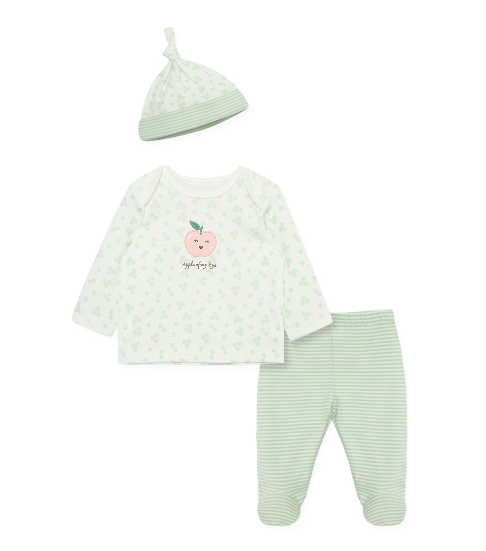 LITTLE ME Floral 3-Piece Set