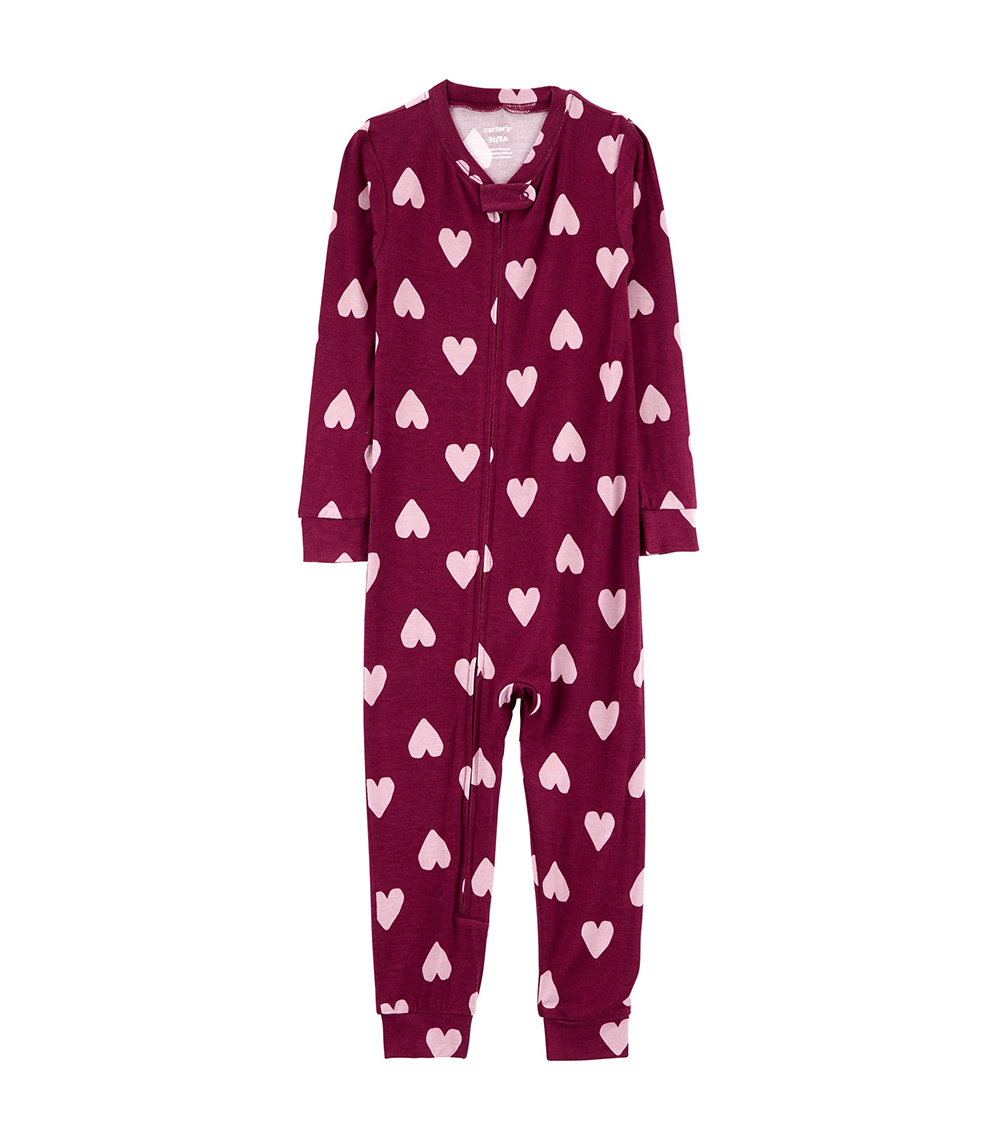 Carter's 1-piece Heart Footie Pyjama