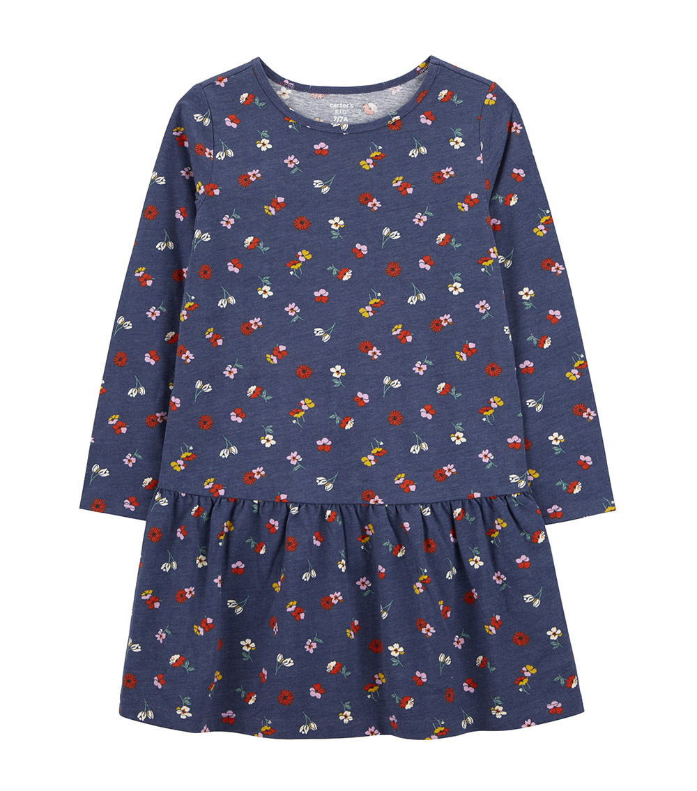 Carter's Floral Knitted Dress