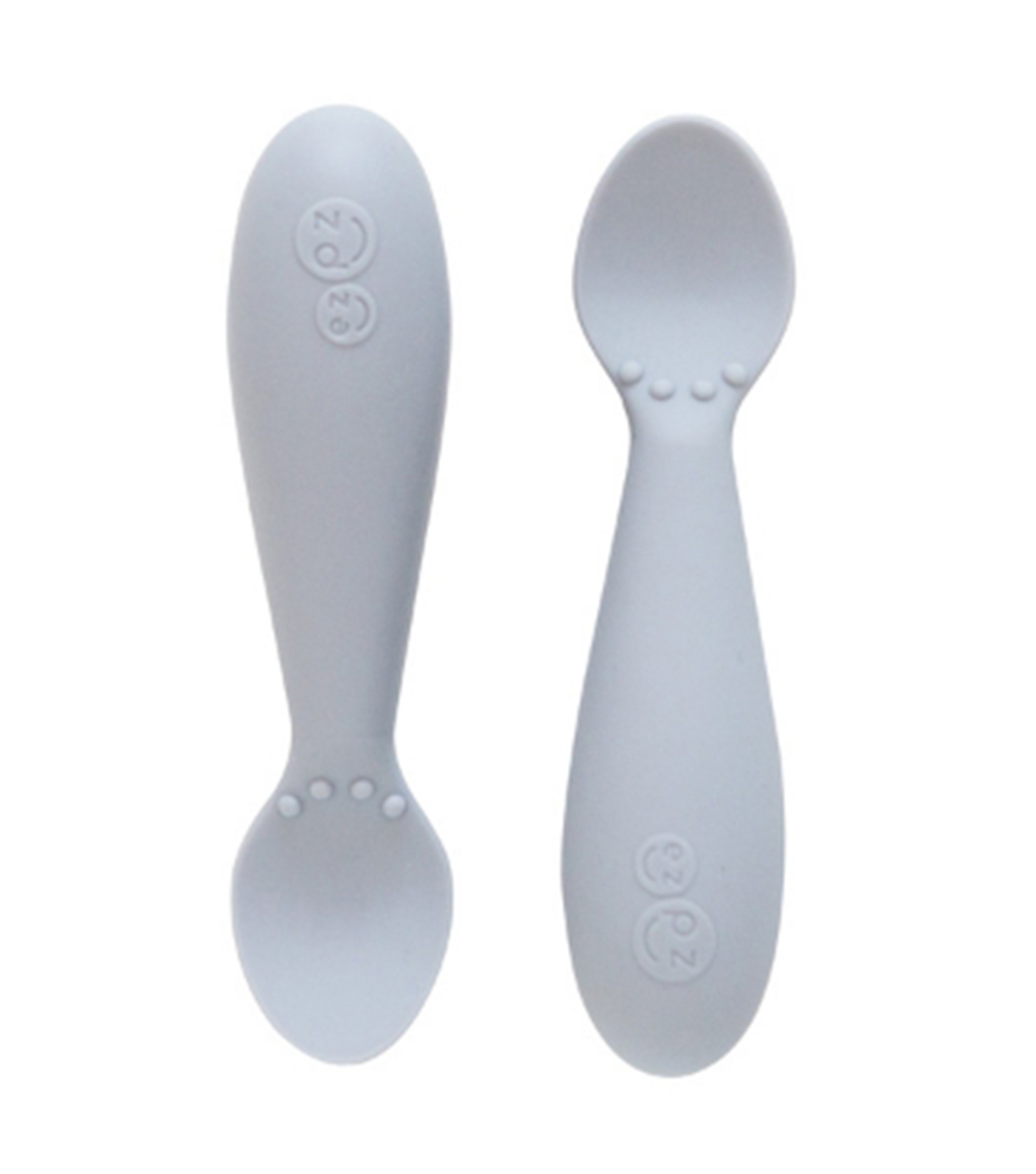 EZPZ Tiny Spoon (2-pack) - Pewter
