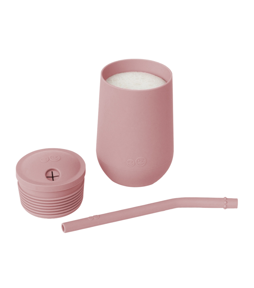 EZPZ Happy Cup & Straw System - Blush