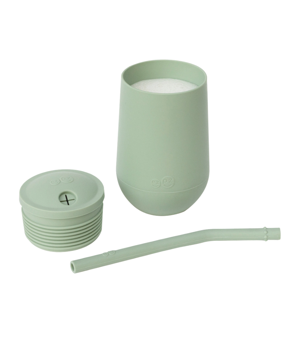 EZPZ Happy Cup & Straw System - Sage