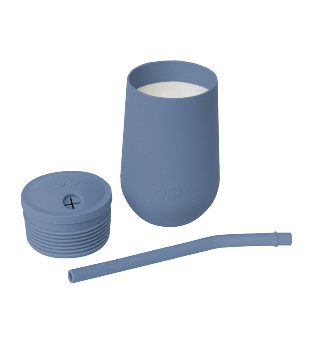 EZPZ Happy Cup & Straw System - Indigo