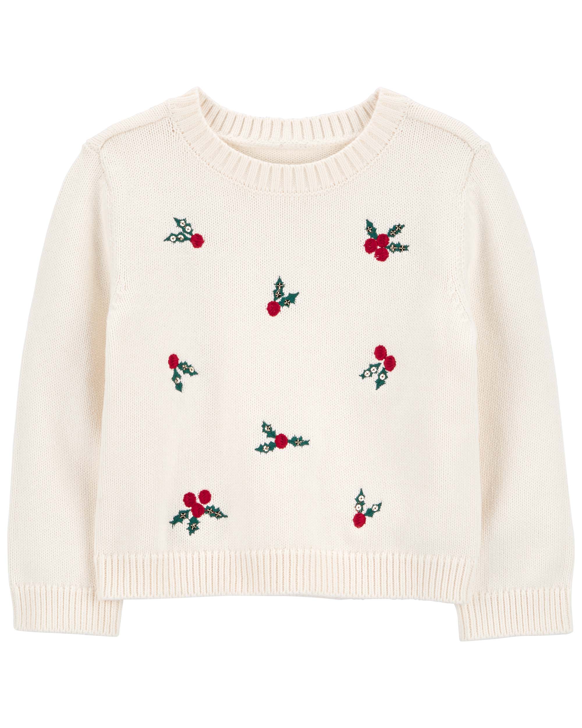 Oshkosh FA23 TG Sweater ivory holly sweater