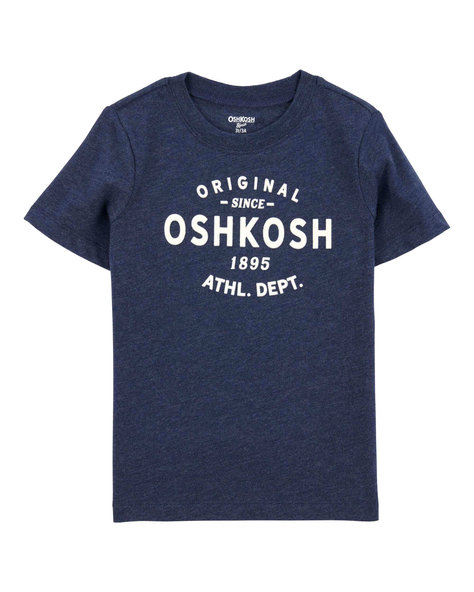 OSHKOSH Logo Printed Kids Jersey T-Shirt