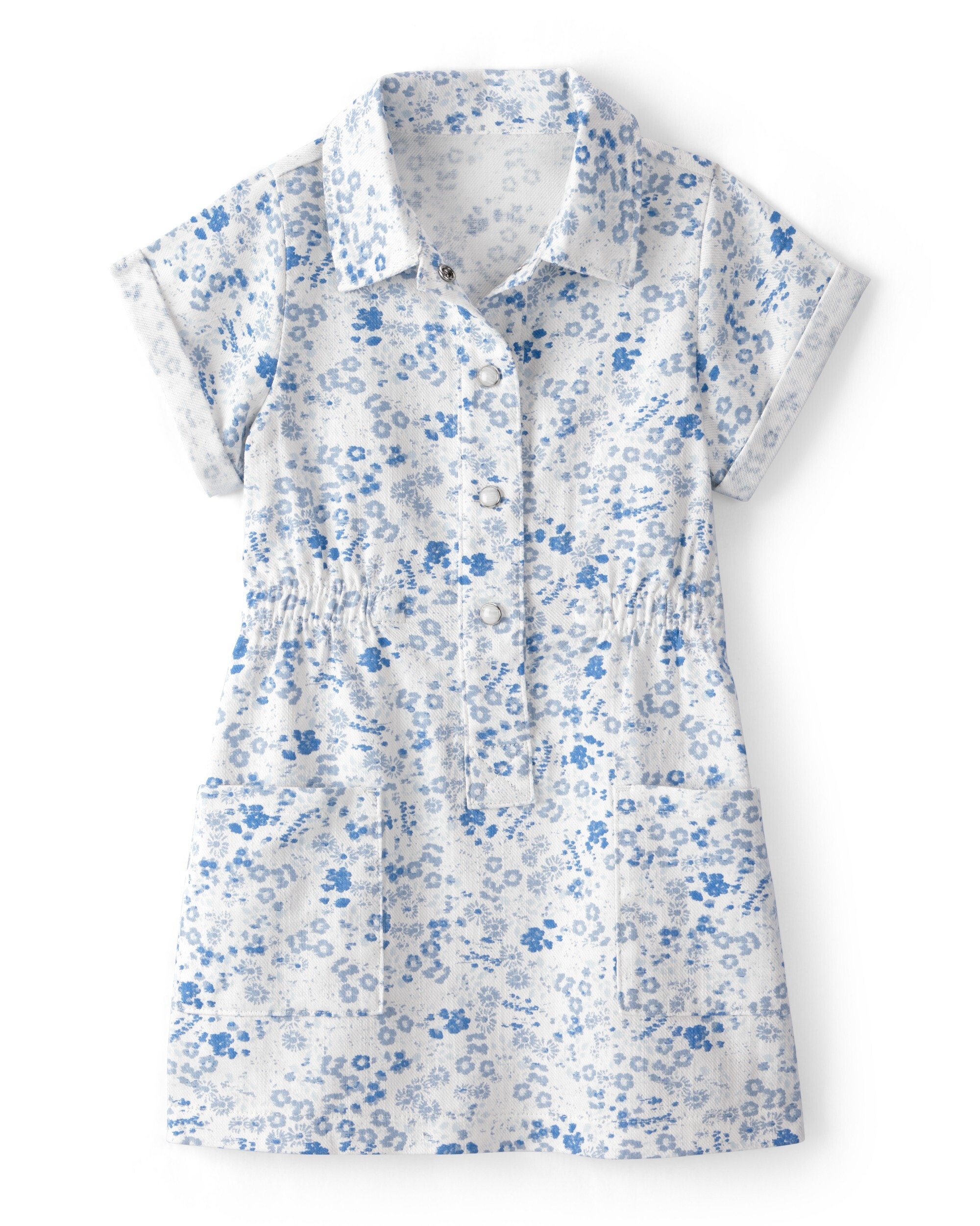 OSHKOSH Toddler Girls Floral Woven Dress, Multicolor