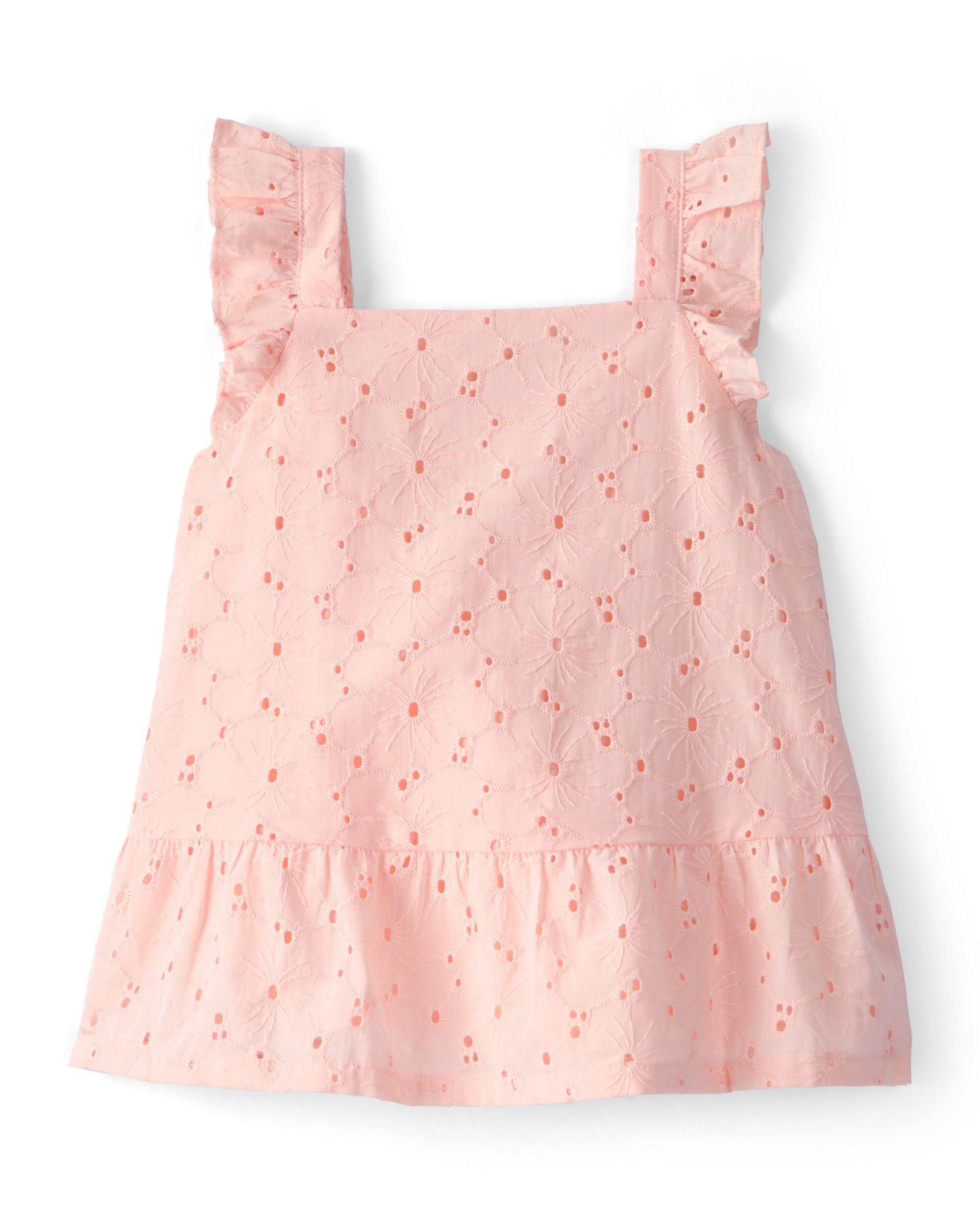 Carter's Toddler Girls Eyelet Top - Pink