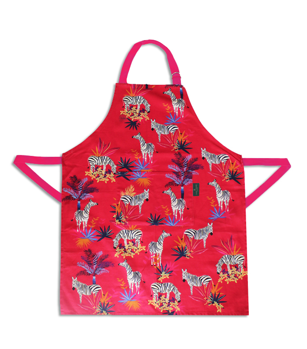 SARA MILLER Zebra Apron