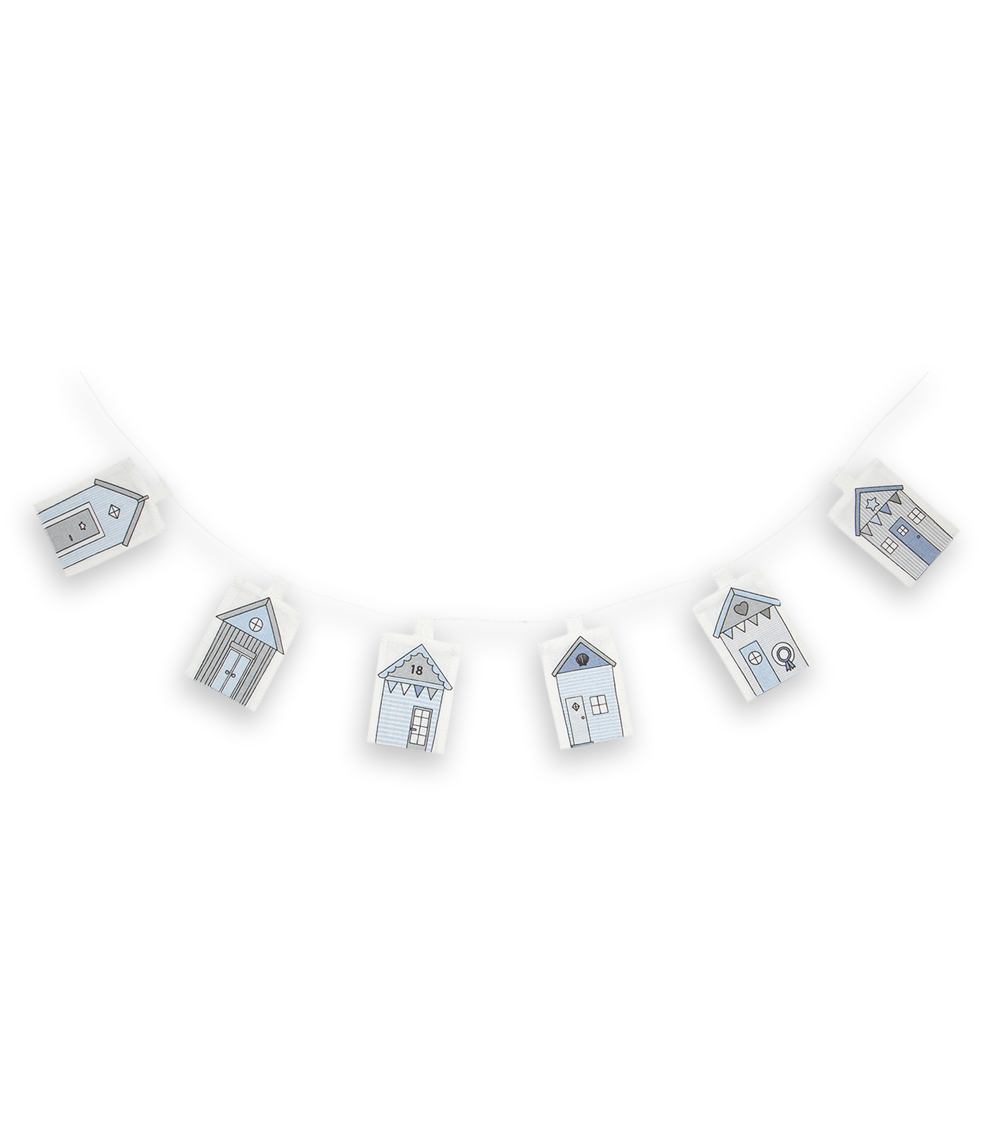 GREENGATE Flag Garlande Ellison - Pale Blue