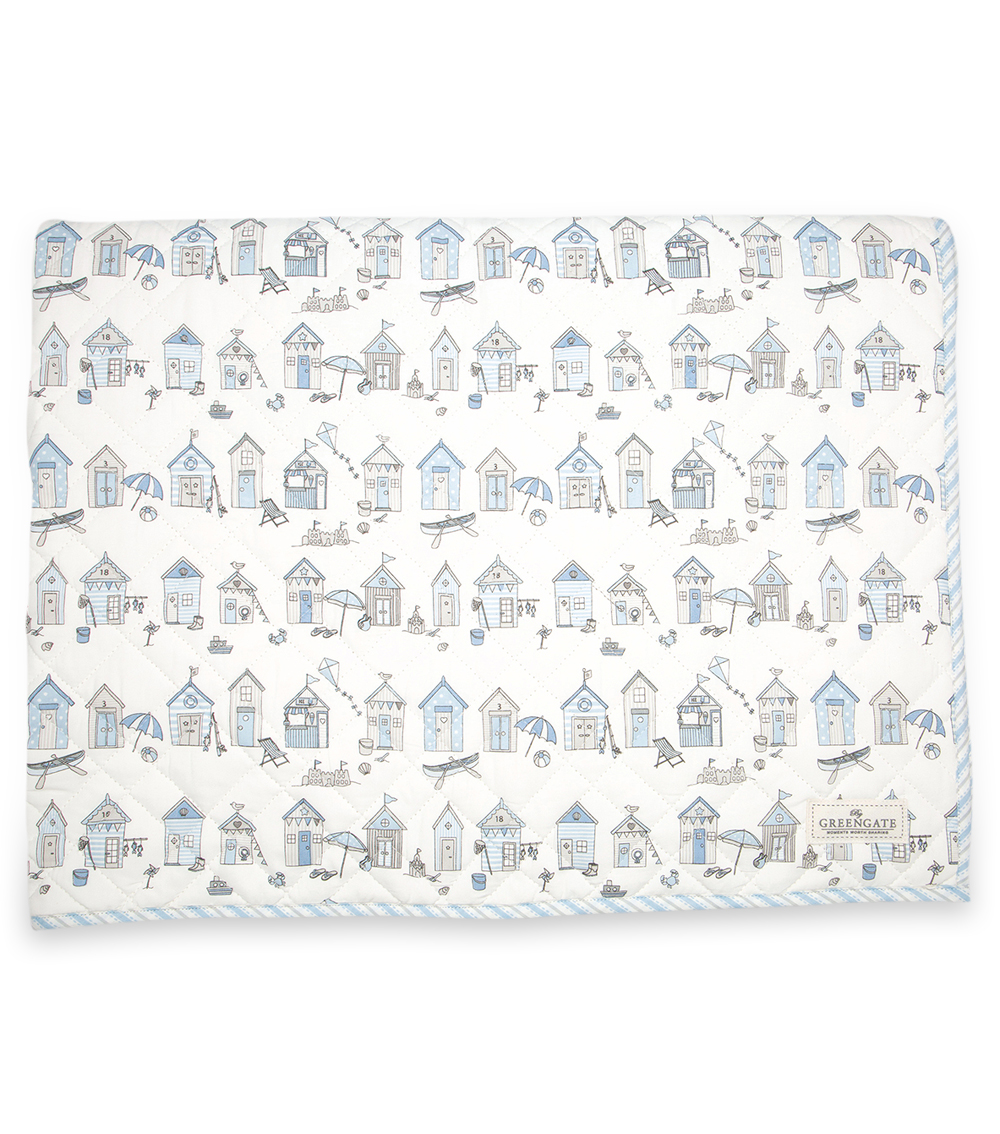 GREENGATE Kids Bed Cover Ellison - Pale Blue (120x120cm)