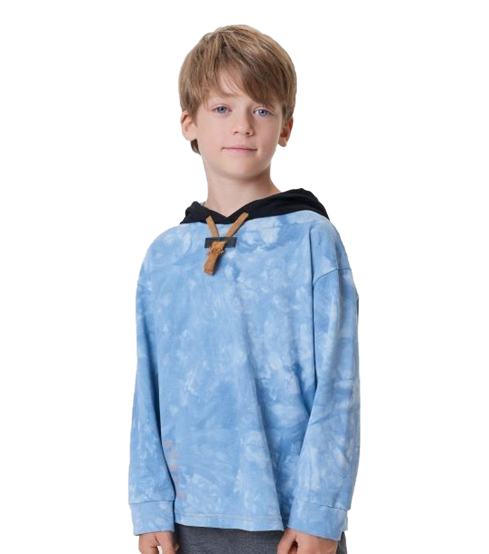 CHOUPETTE Knitted Tie-Dye Hoodie