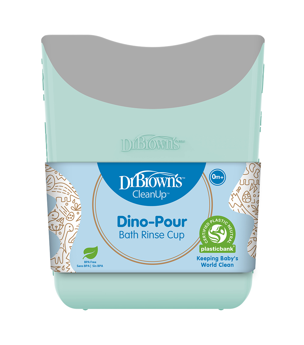DR. BROWN'S Dino Pour Bath Shampoo Rinse Cup