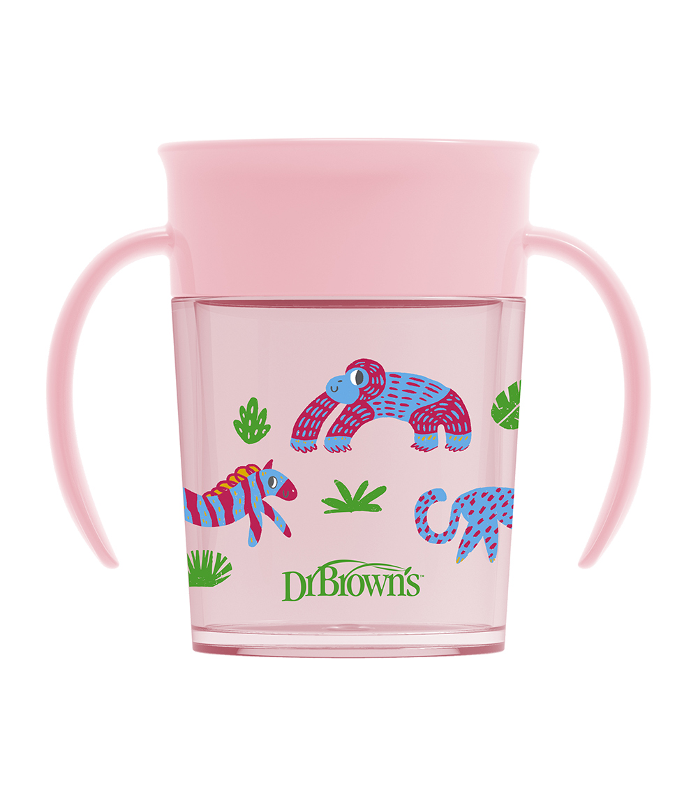 DR. BROWN'S Smooth Wall Cup - Pink