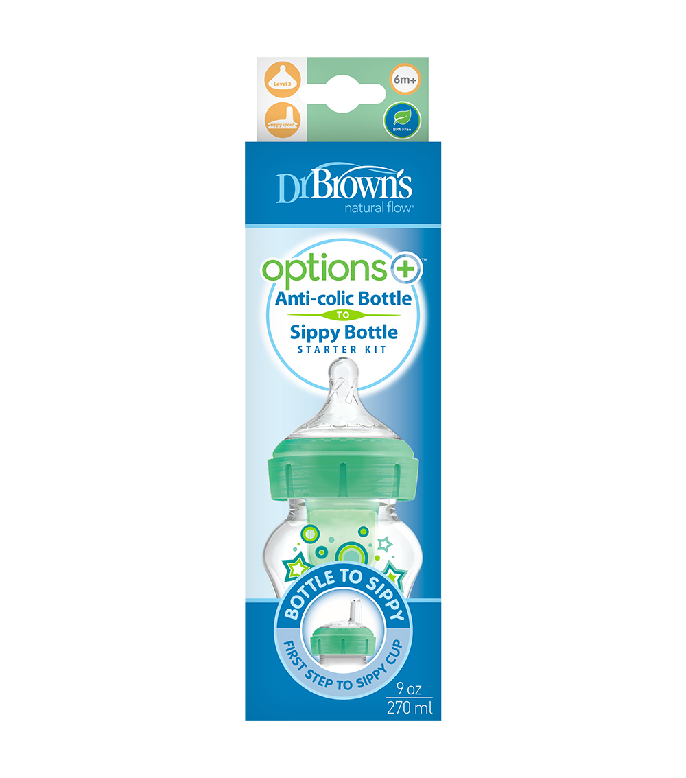 DR. BROWN'S Anti-Colic Bottle - Green