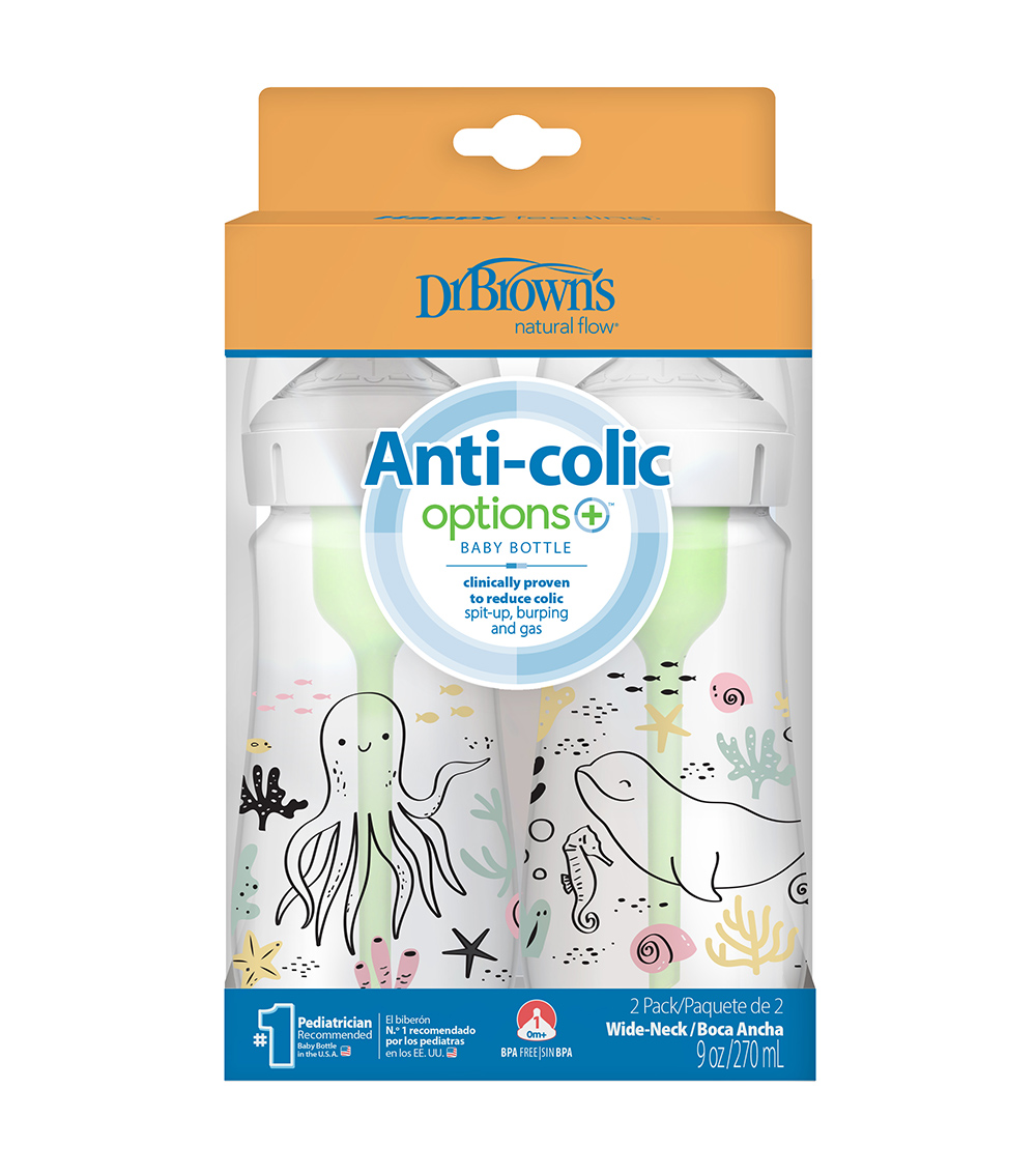 DR. BROWN'S 2-Pack Designer Bottle