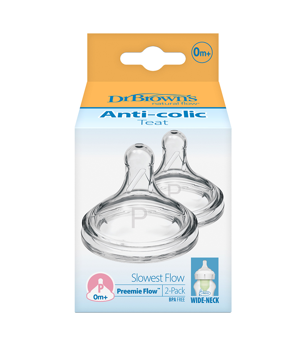 DR. BROWN'S 2-Pack Anti-Colic Nipple
