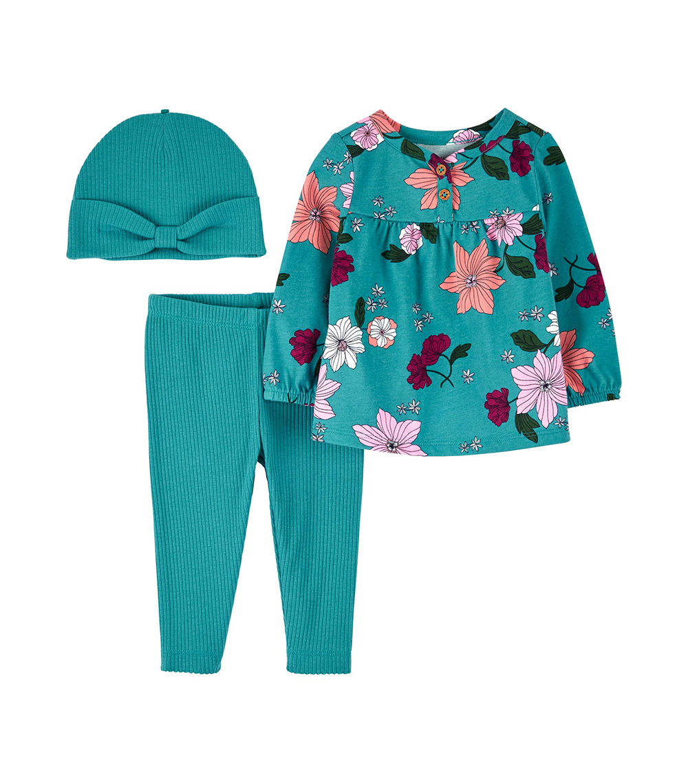 Carter's 3-Piece Floral Outfit Set