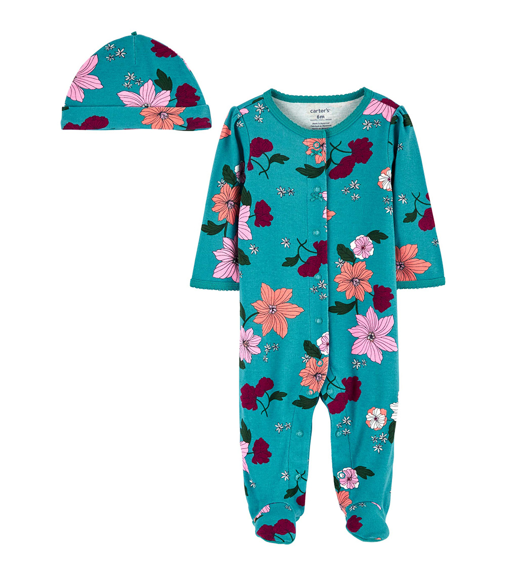 CARTER'S 2-Piece Floral Pyjamas Set