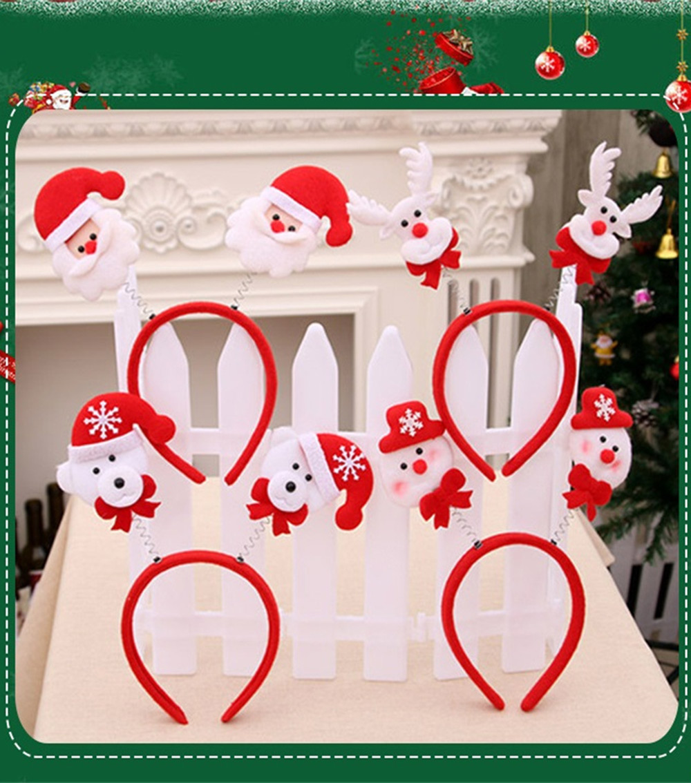 BABYQLO Christmas Printed Headbands