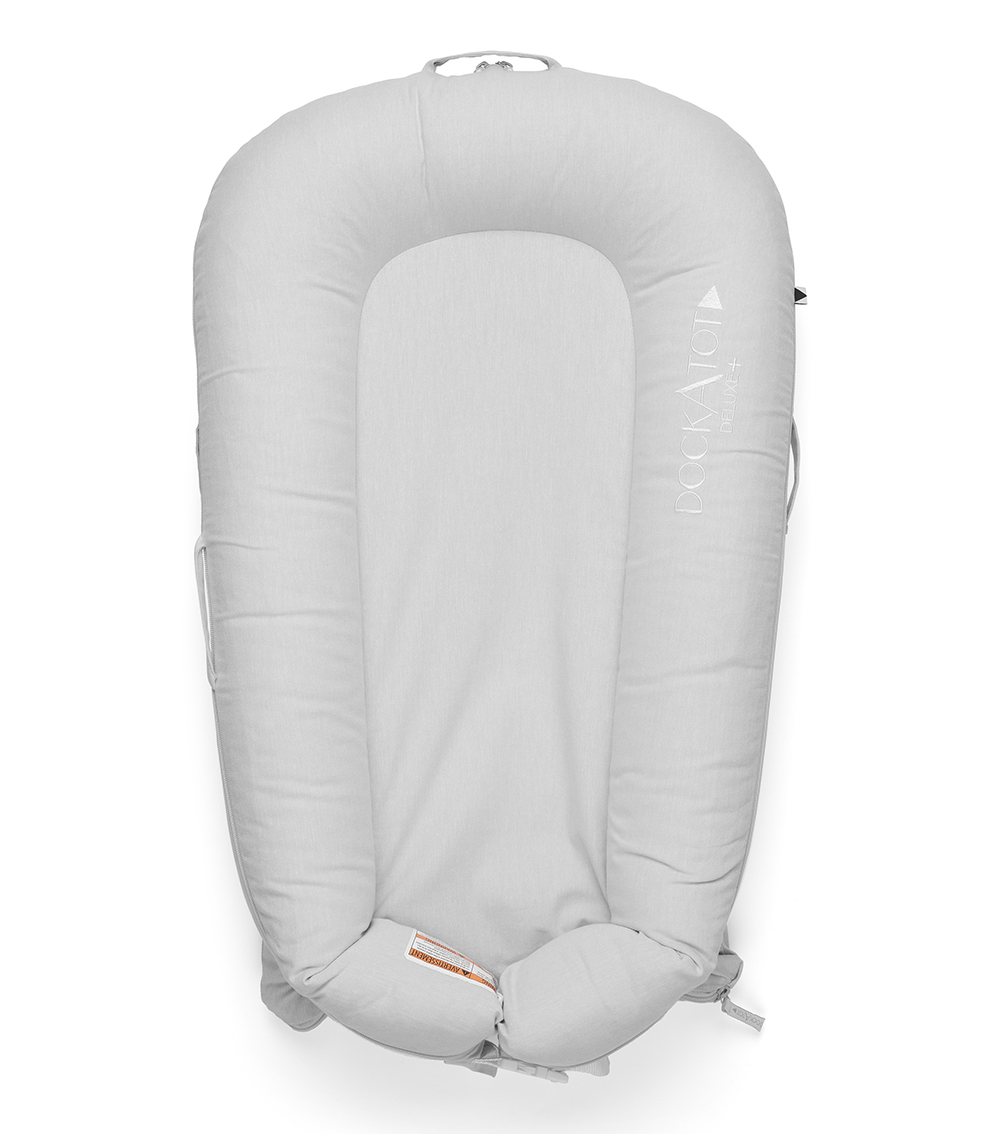 DOCKATOT Deluxe+ CoverFog - Grey Chambray